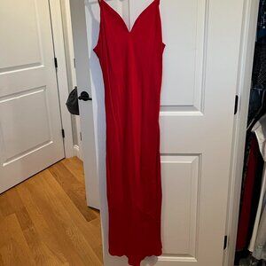 Olivaceous, New with Tags, Size Medium, Red Hot Dress with Spaghetti Straps